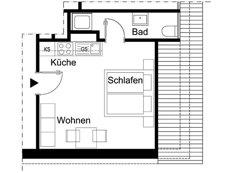 Gästehaus Röll - Studio 4