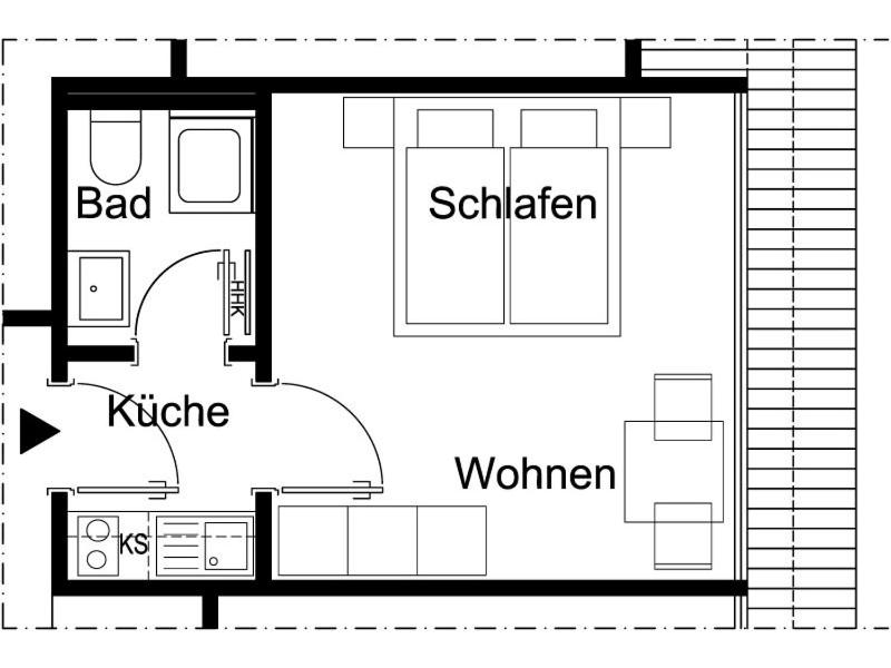 Gästehaus Röll - Studio 5