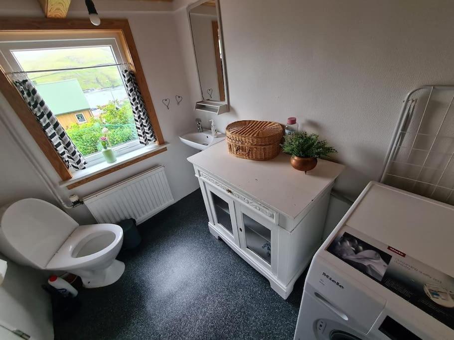 Hyggeligt gammelt hus i Vestmanna