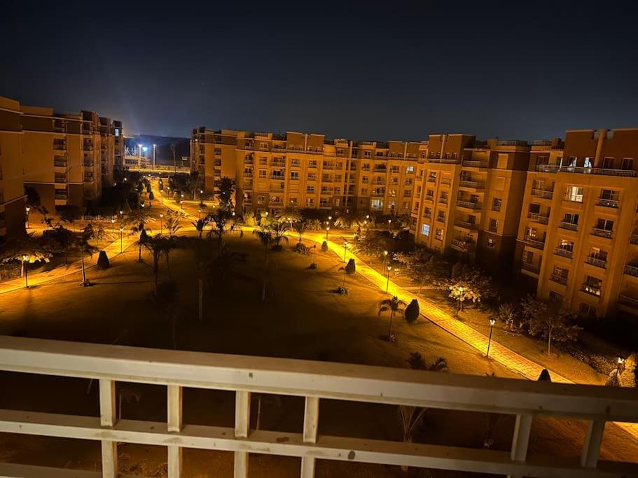 Apartment view wide garden at Madinaty