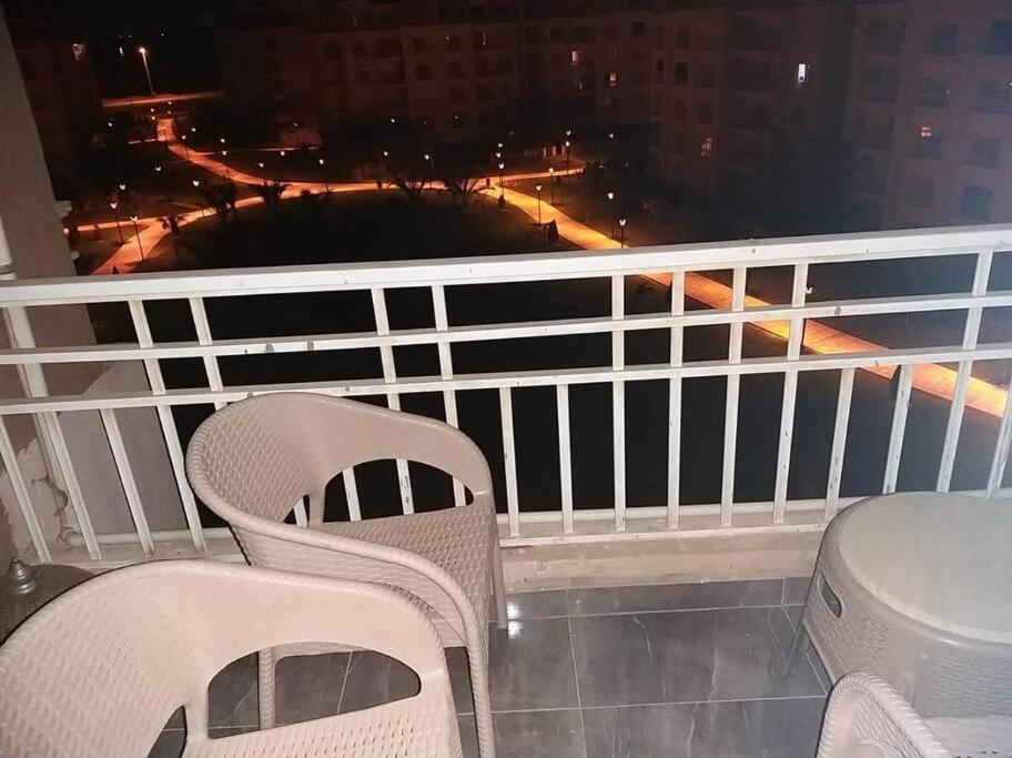 Apartment view wide garden at Madinaty