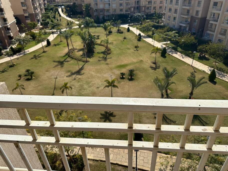 Apartment view wide garden at Madinaty