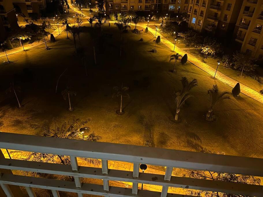 Apartment view wide garden at Madinaty