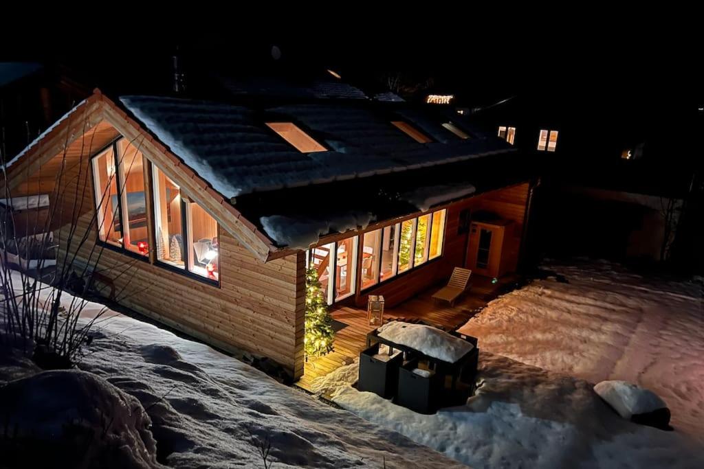 NEU: Alpen-Chalet Seekarblick mit Pool