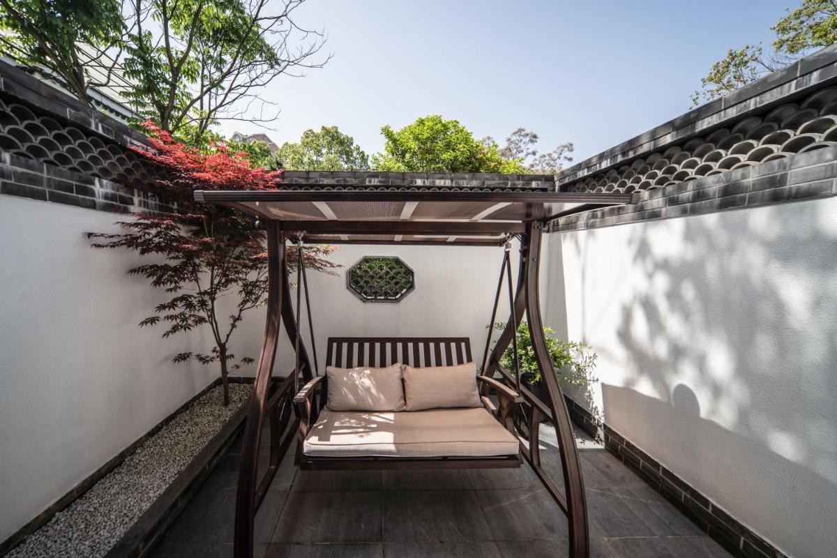 outdoor BBQ area