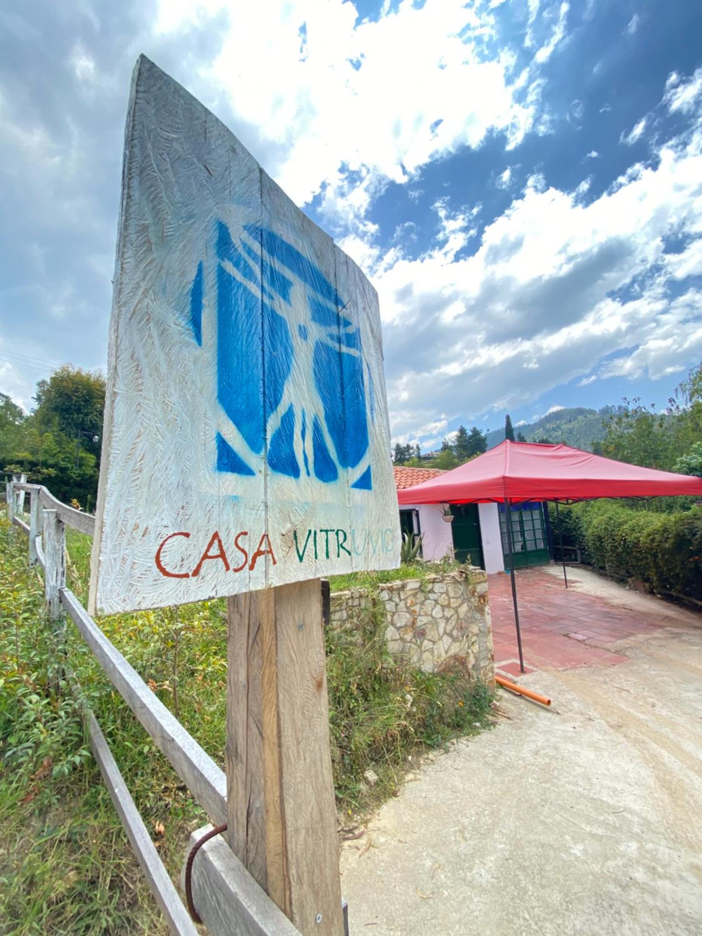 Cabaña del Vitruvio cerca termales de Paipa