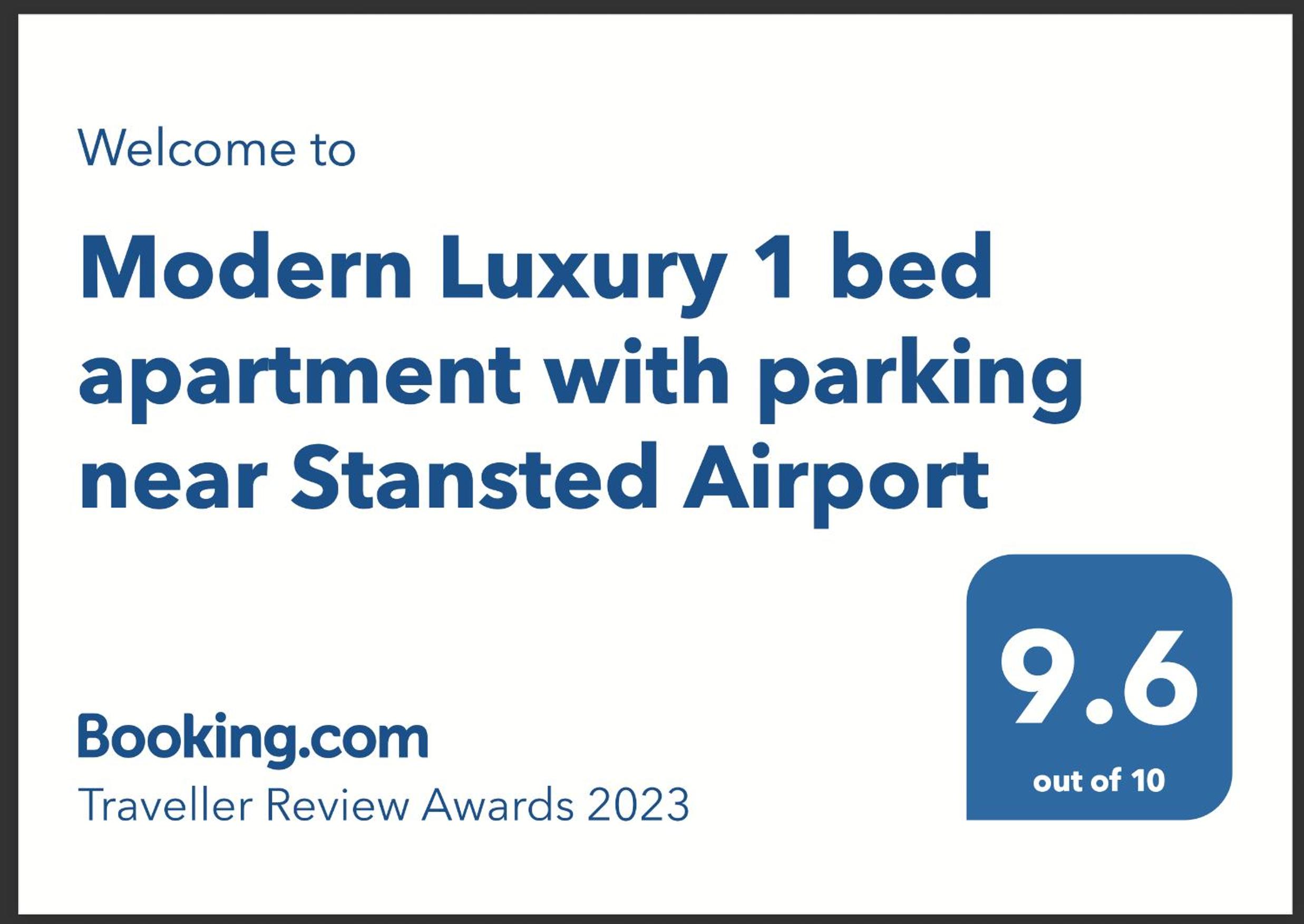 Modern Luxury 1 bed apartment with parking near Stansted Airport view 3