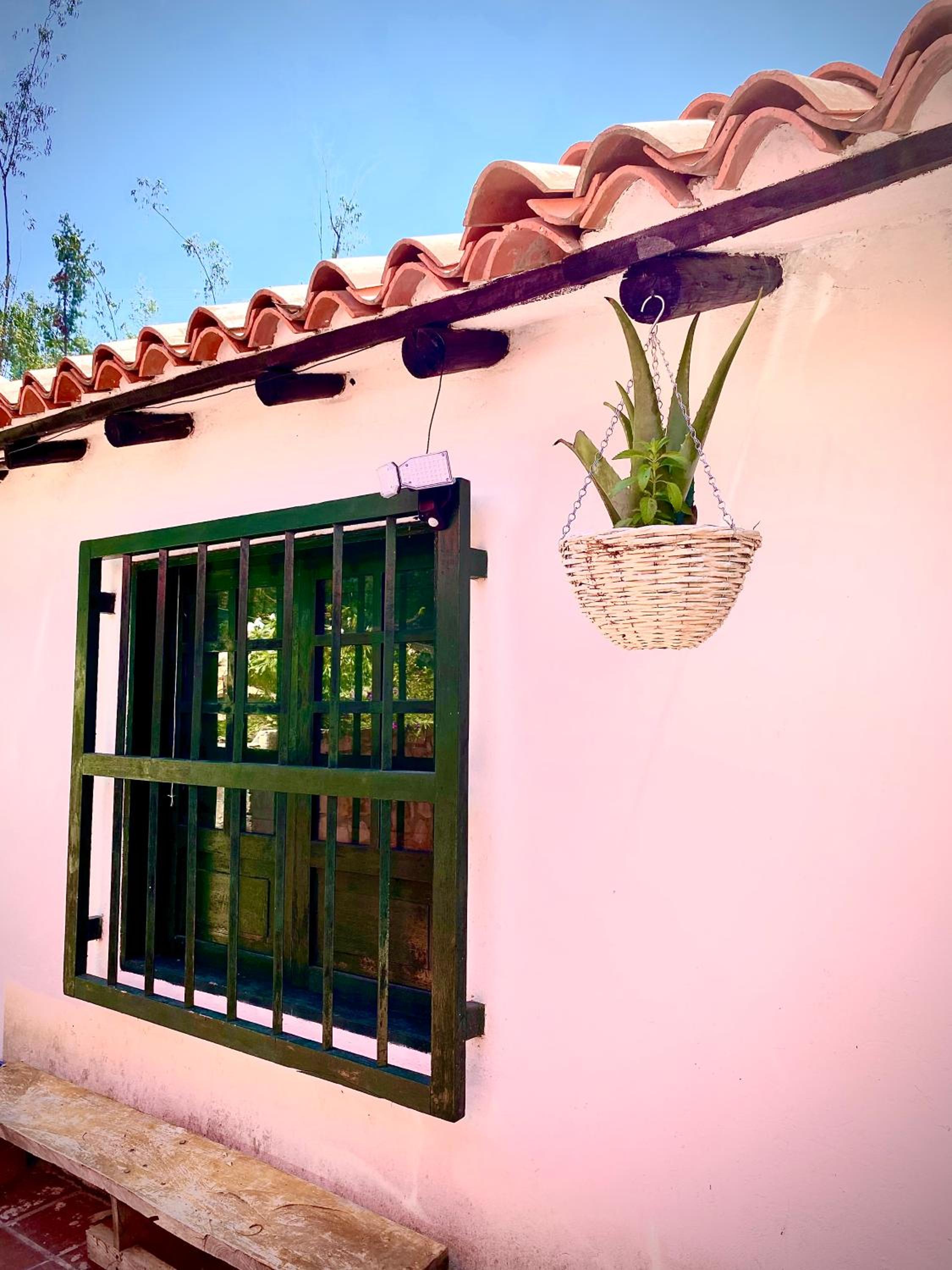 Cabaña del Vitruvio cerca termales de Paipa