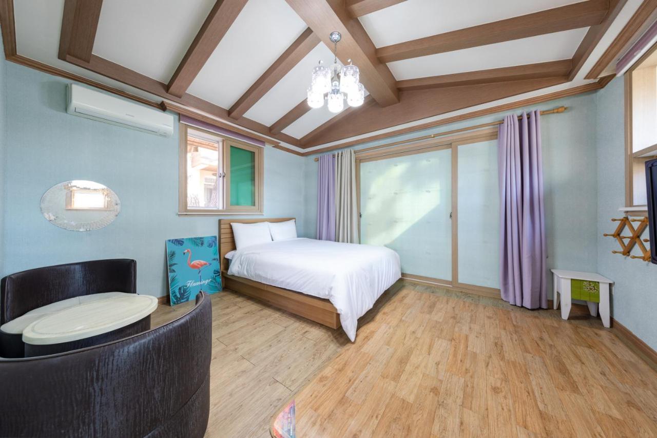 Clear morning pet friendly pension view 4