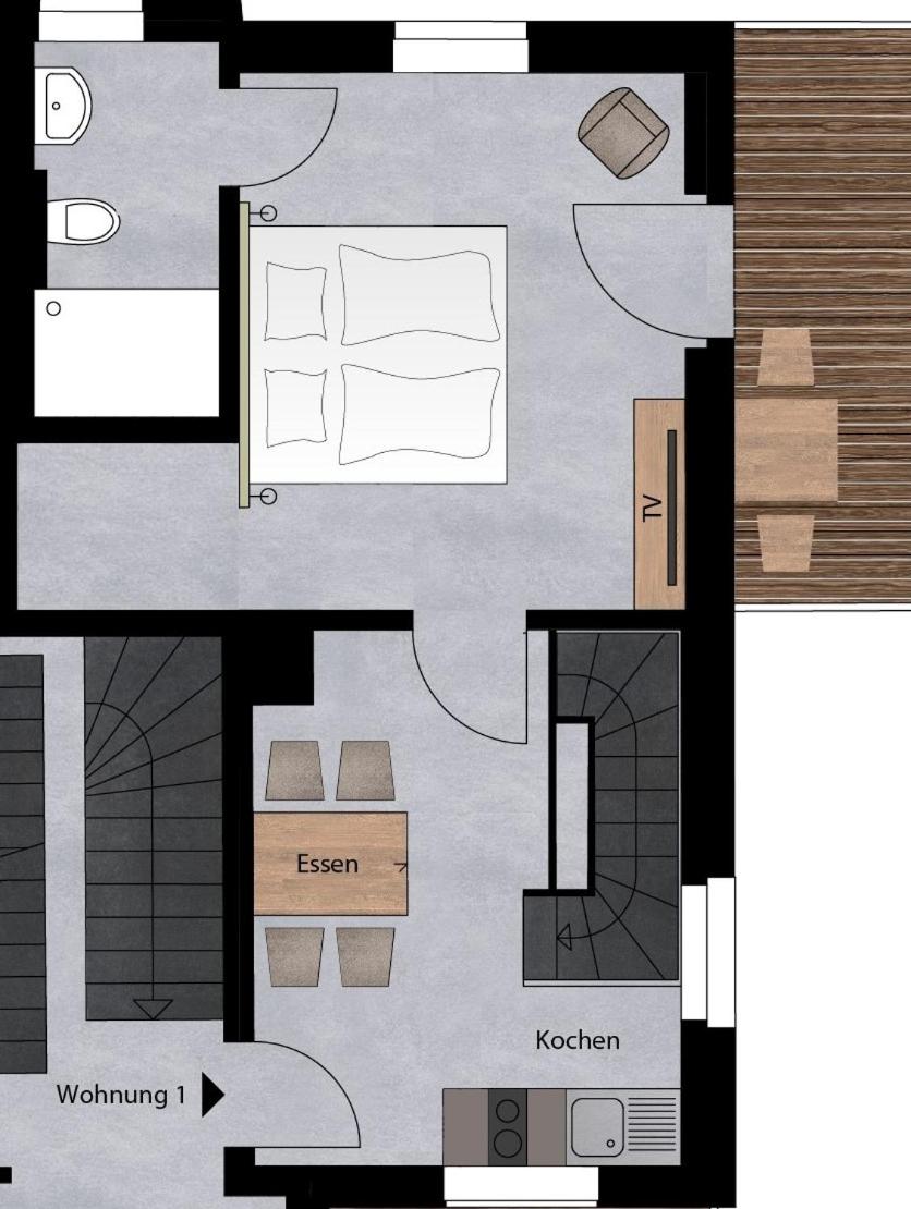 Zugspitze Apartment GLÜCK.AUF