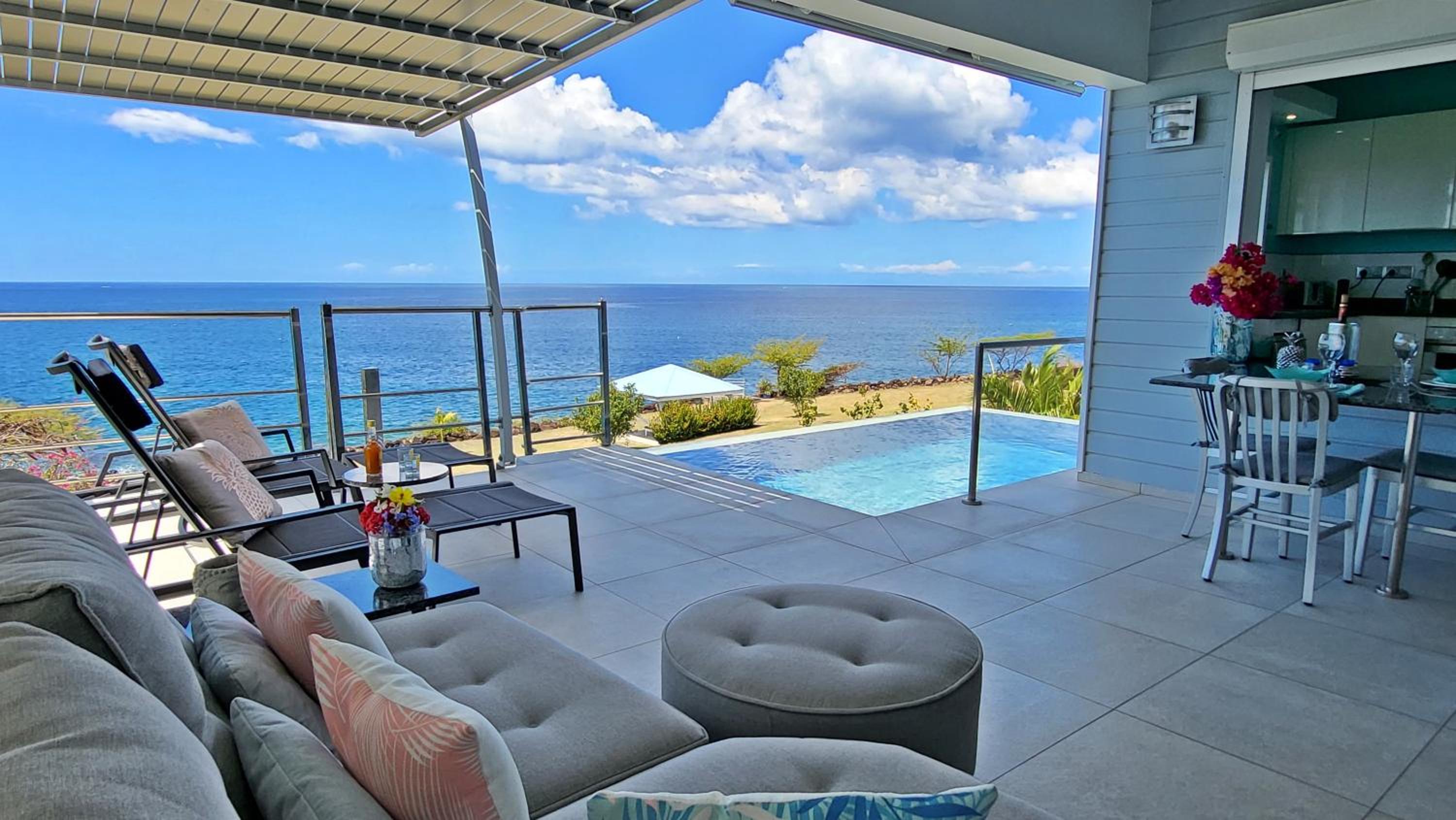 Blue Haven Villas Guadeloupe Villa Blue Moon - main view