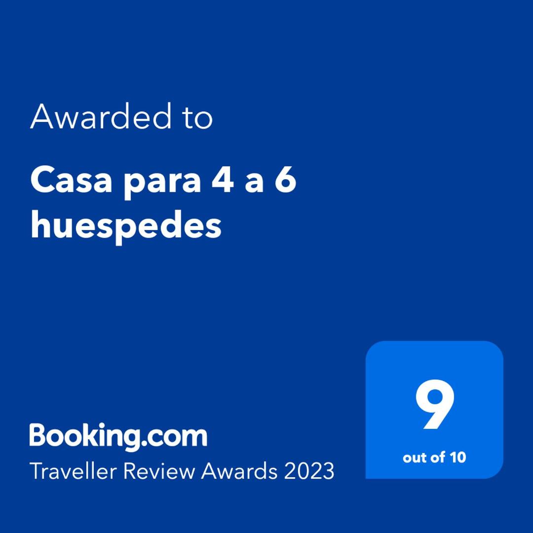 Casa para 4 a 6 huespedes
