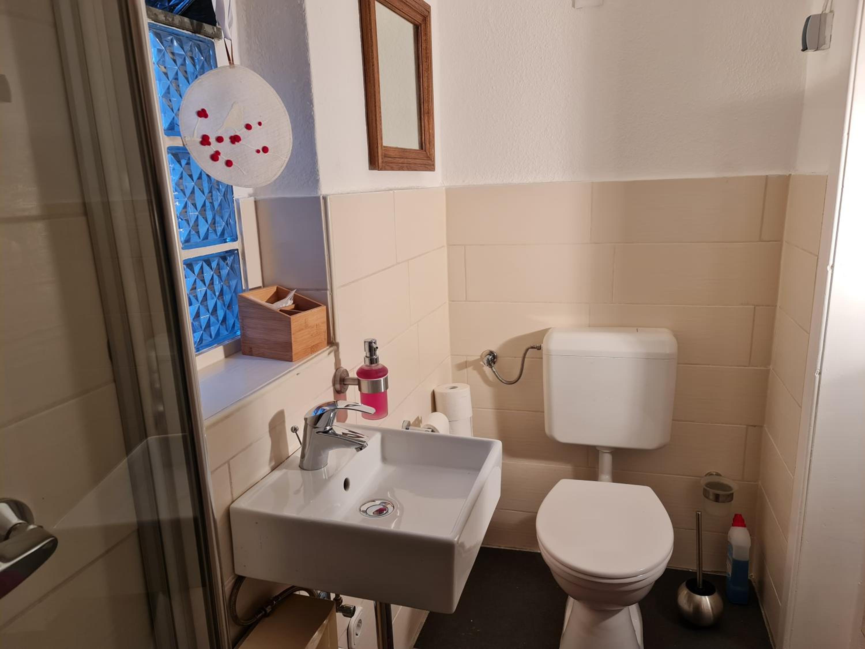 Schönste Lage am Rhein, behagliches Haus mit Kamin.
