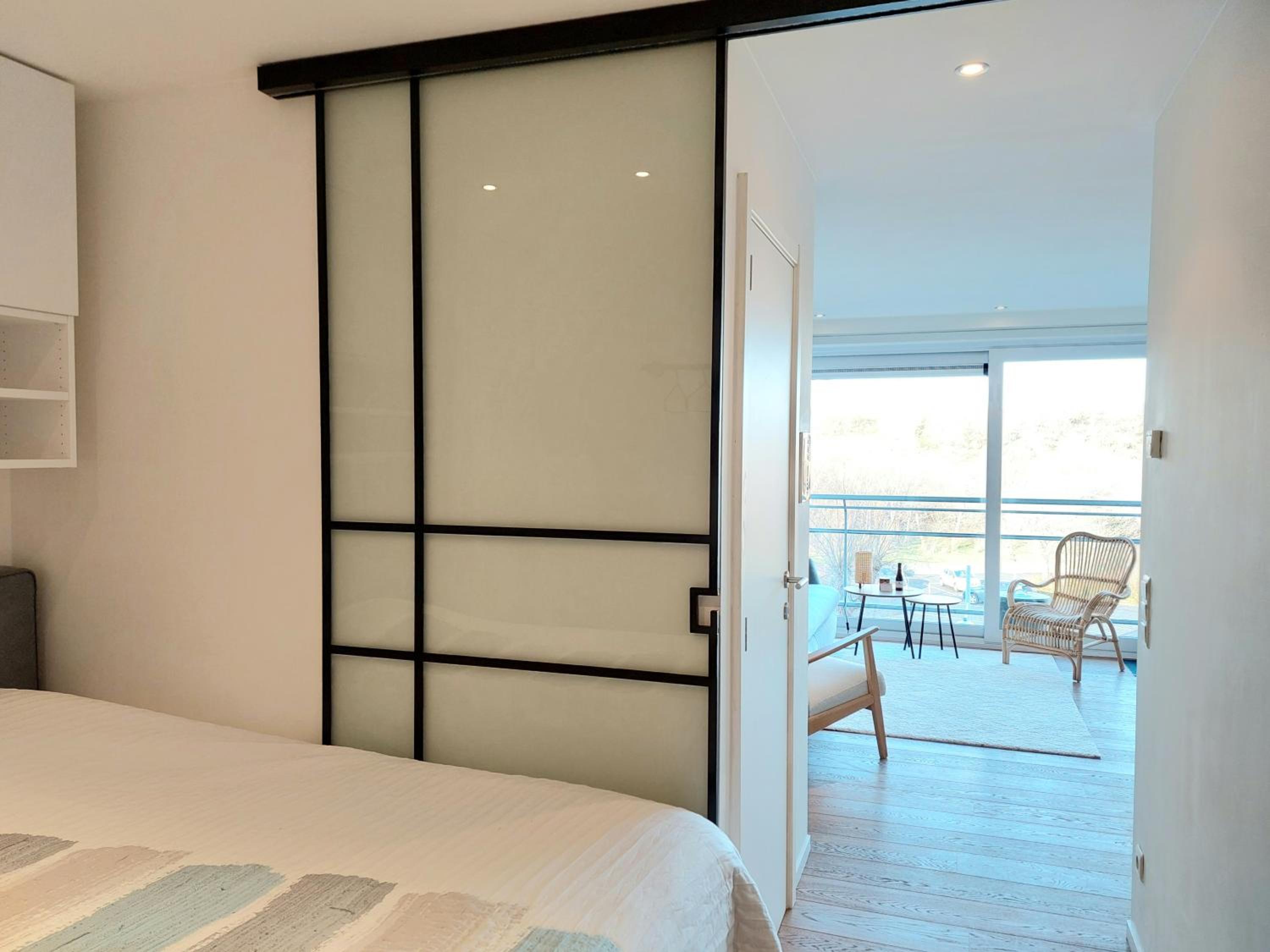 Studio 3 Bredene met strandcabine