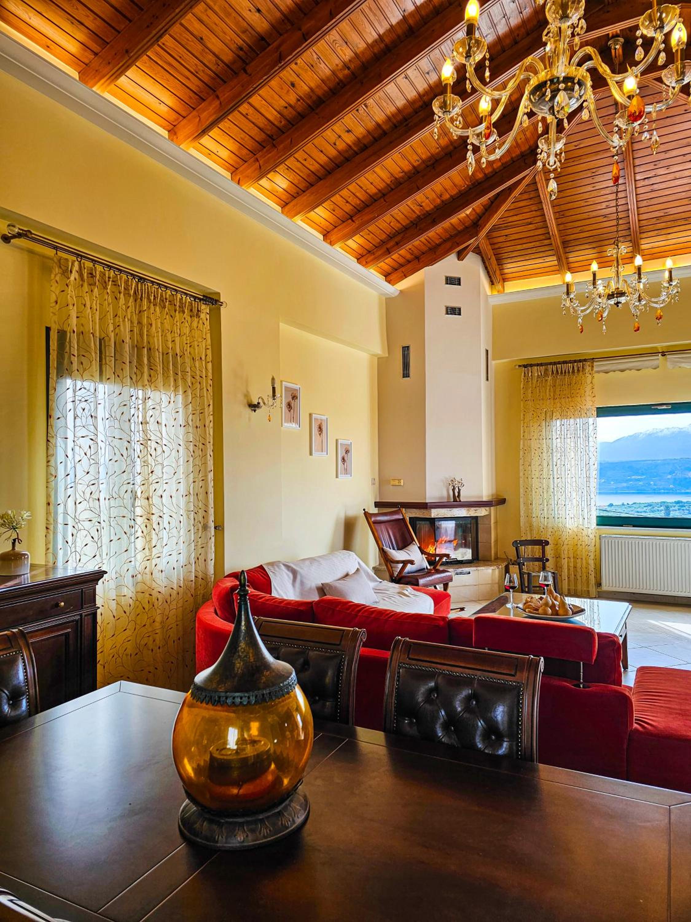 Villa Aitheras with sea views and garden