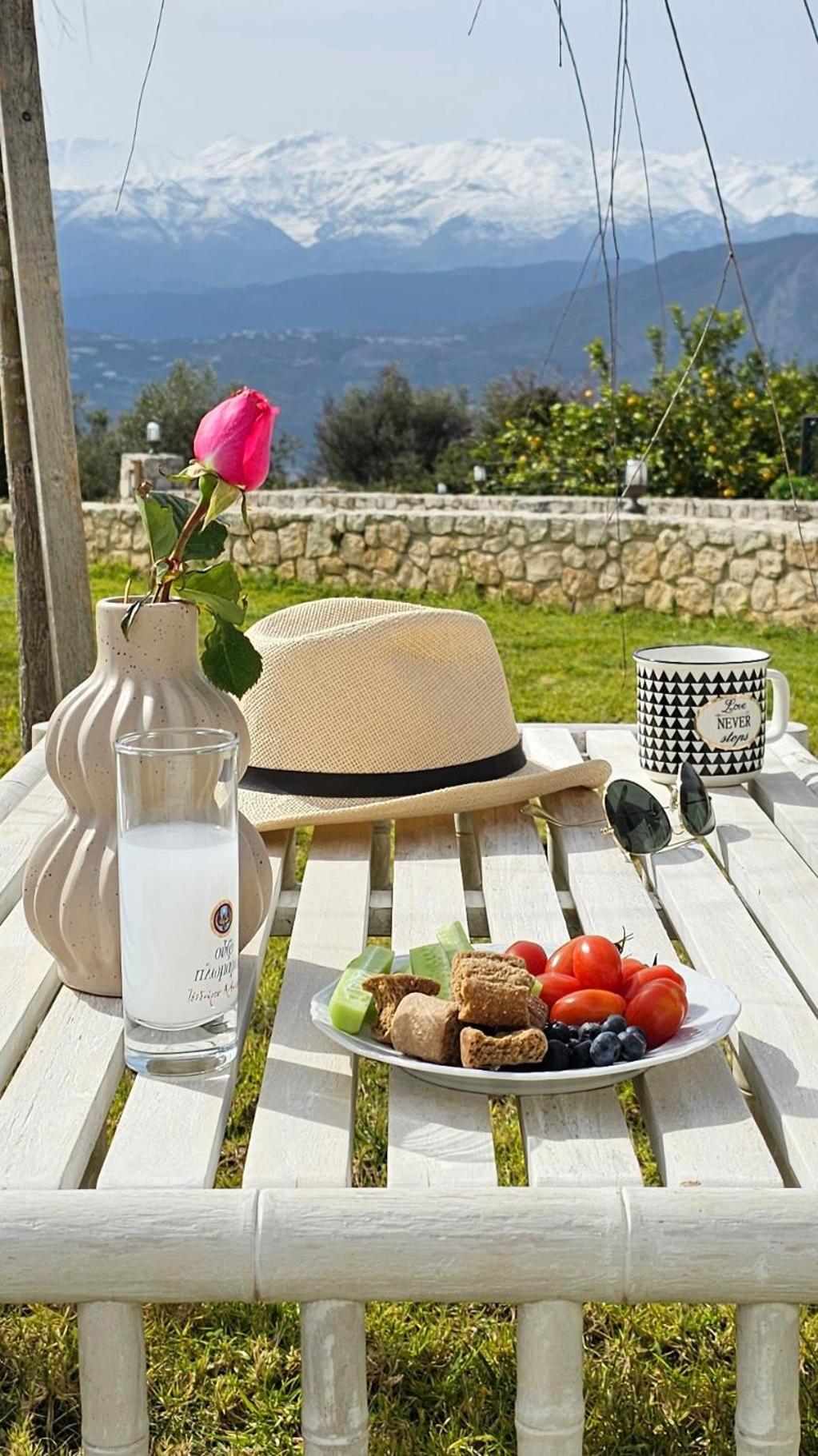 Villa Aitheras with sea views and garden