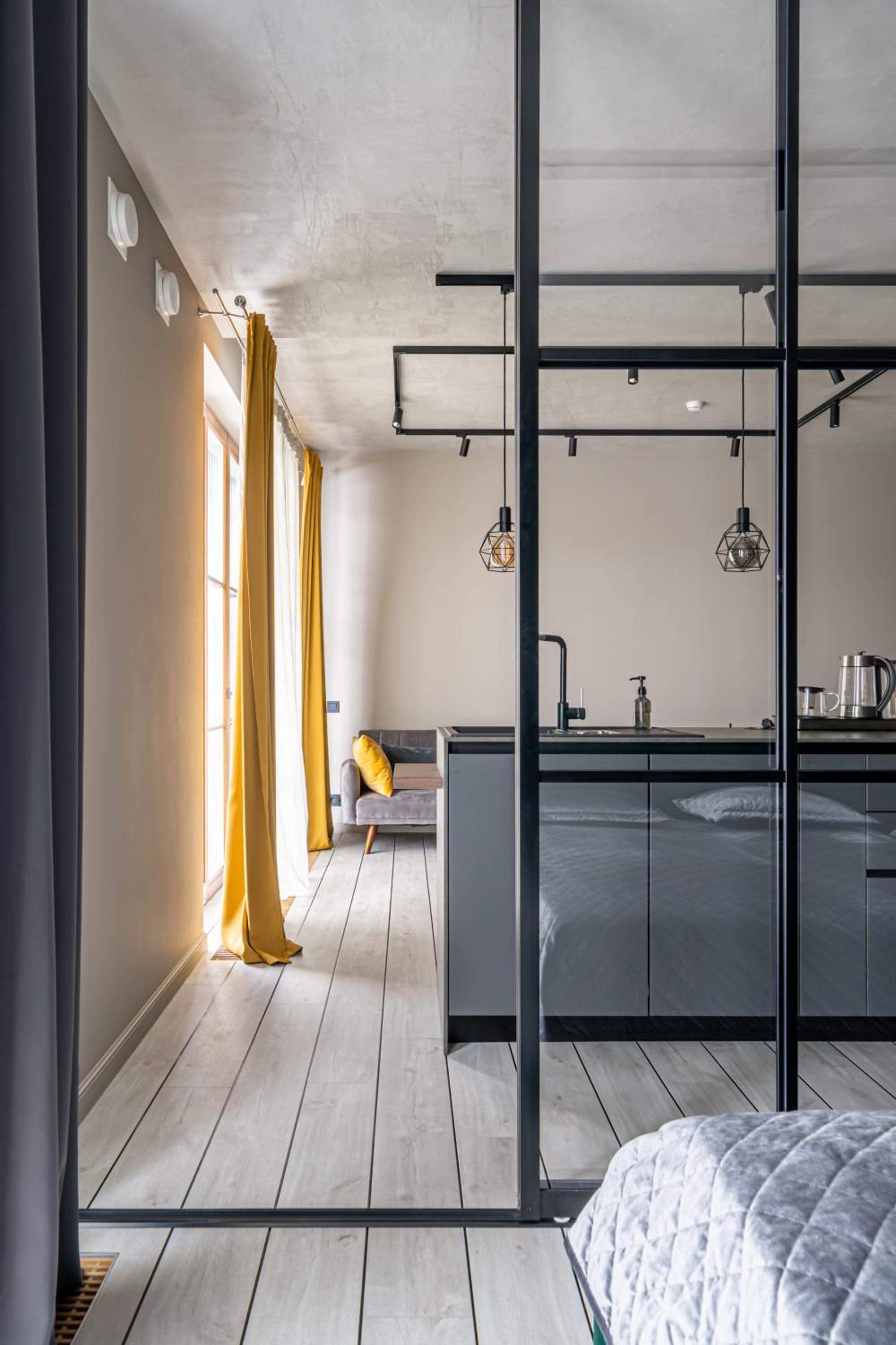 Lofts & Rosegold Luxury Stay in Elegant 1BR with Balcony in Riga Center