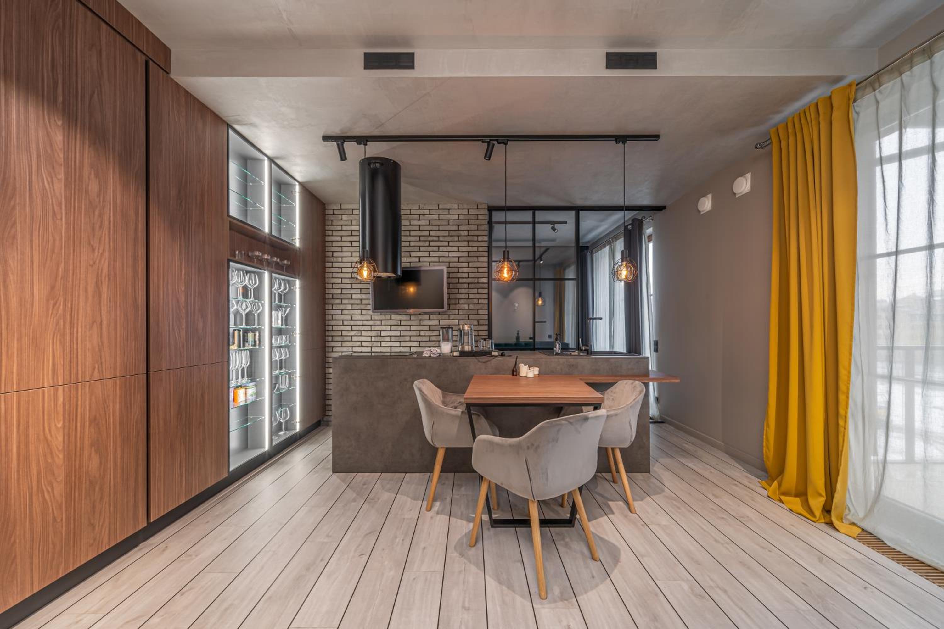 Lofts & Rosegold Luxury Stay in Elegant 1BR with Balcony in Riga Center
