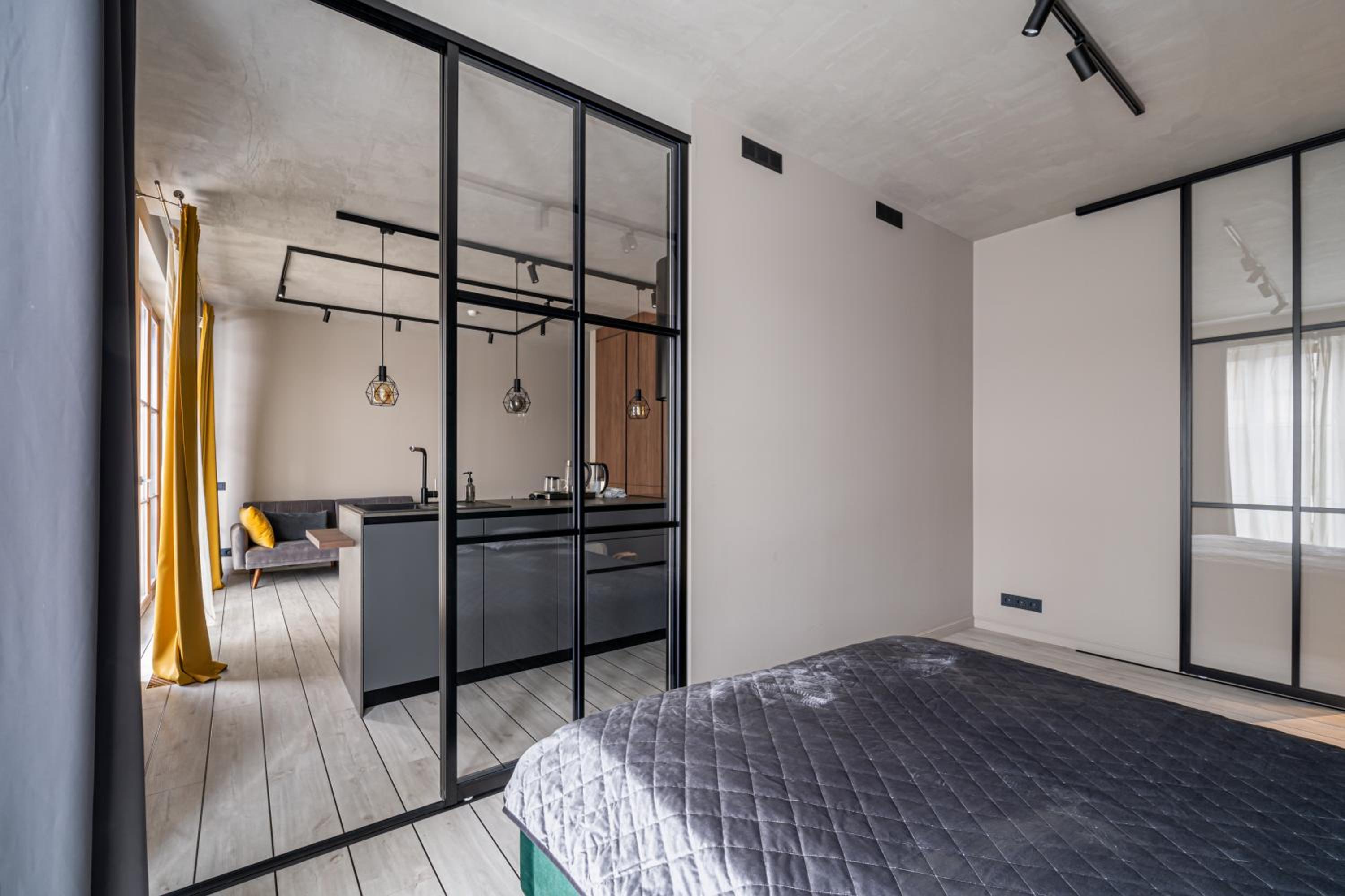 Lofts & Rosegold Luxury Stay in Elegant 1BR with Balcony in Riga Center