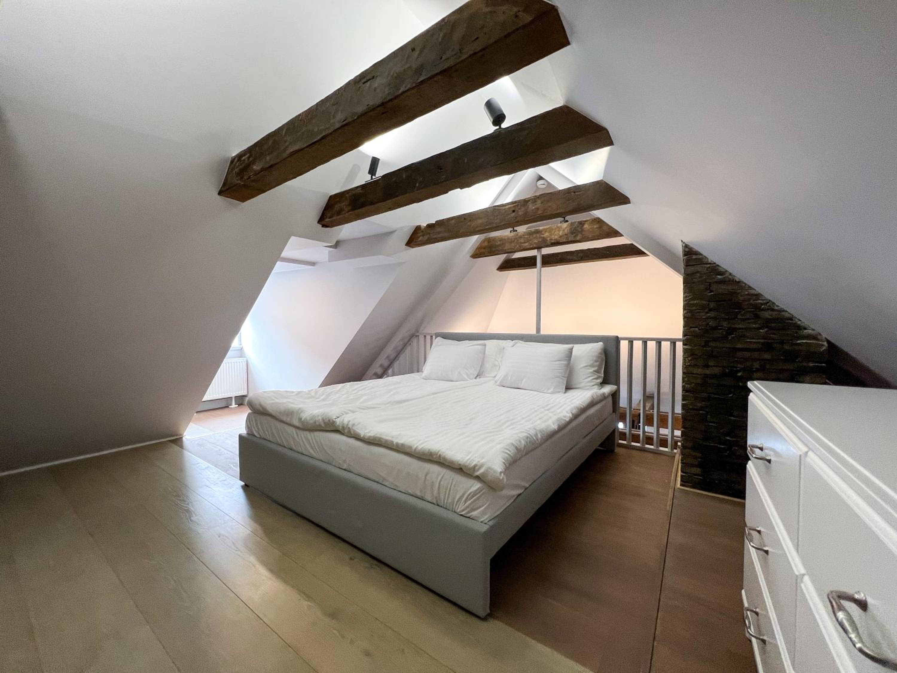 Old Riga Attic Apartment view 3