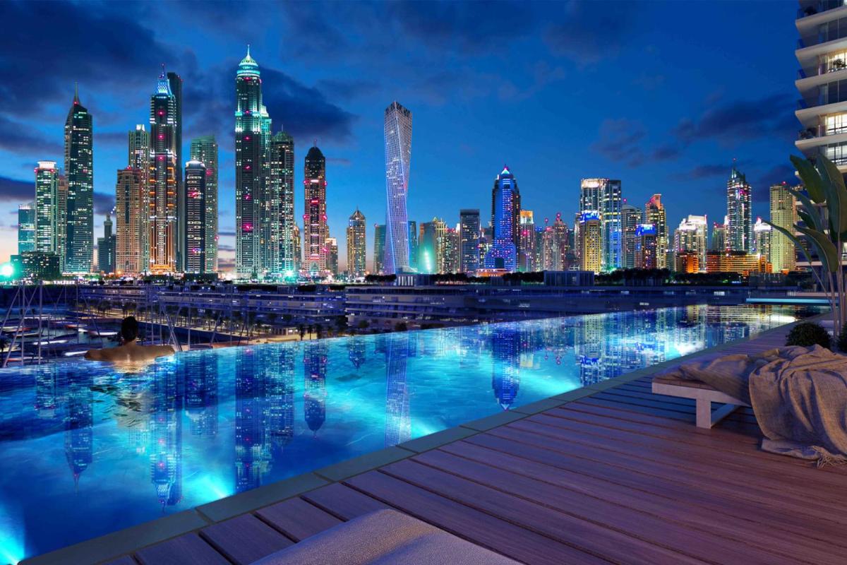 Livbnb Suites - 3 Bedroom with Private Beach Marina Skyline View