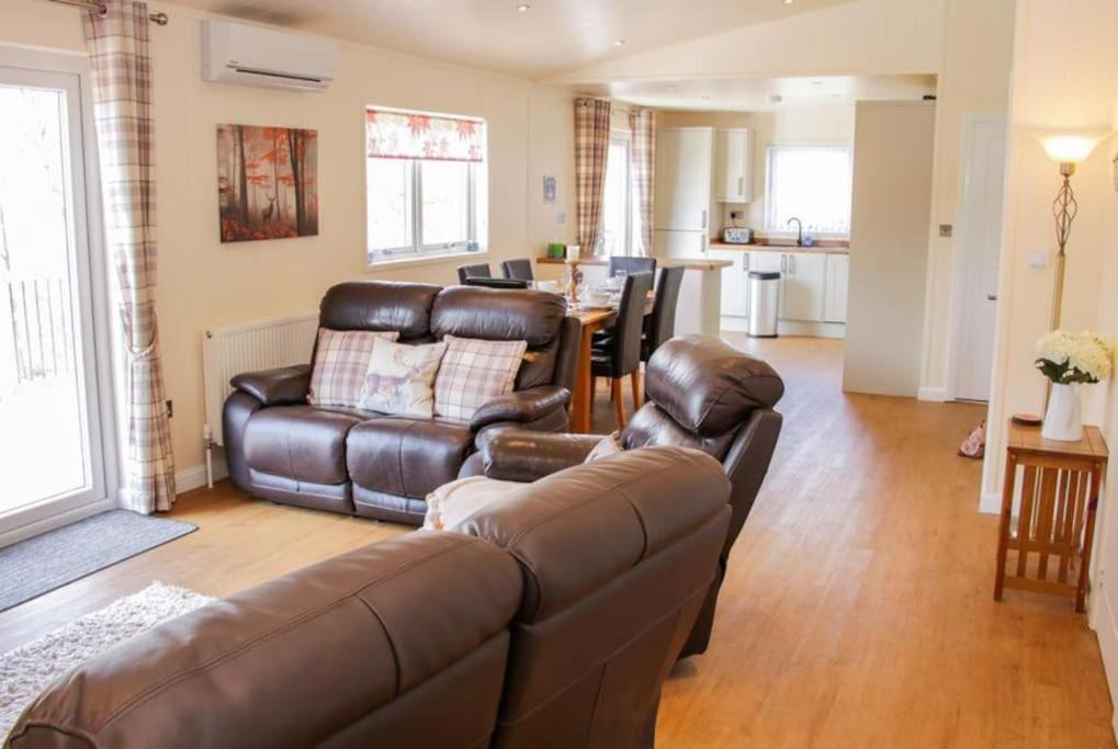 Fabulous detached lodge with hot tub two nights minimum stay view 2