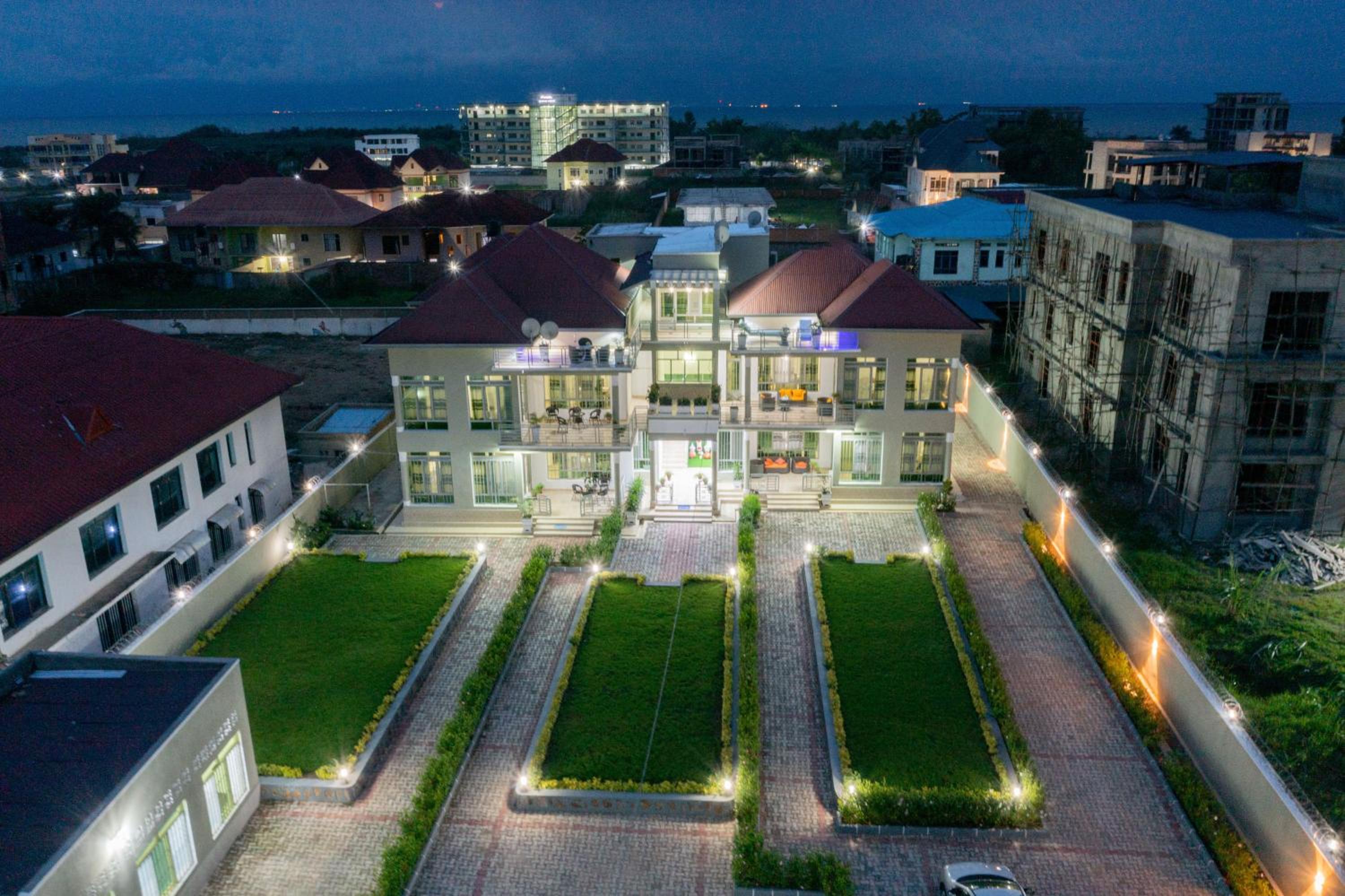 The city Block Apartment