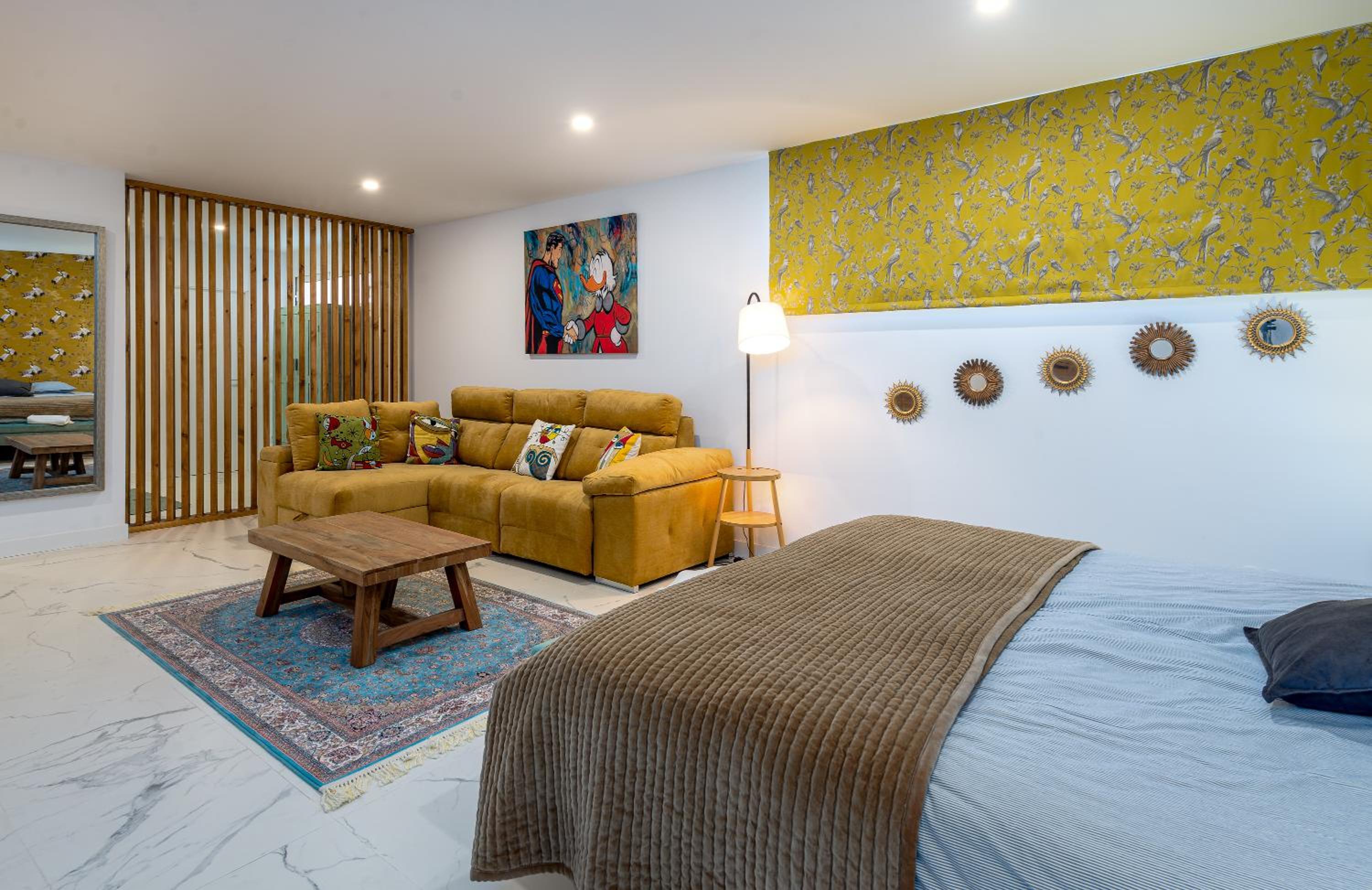 luxurious villa MOGA overlooking the sea and Gibraltar