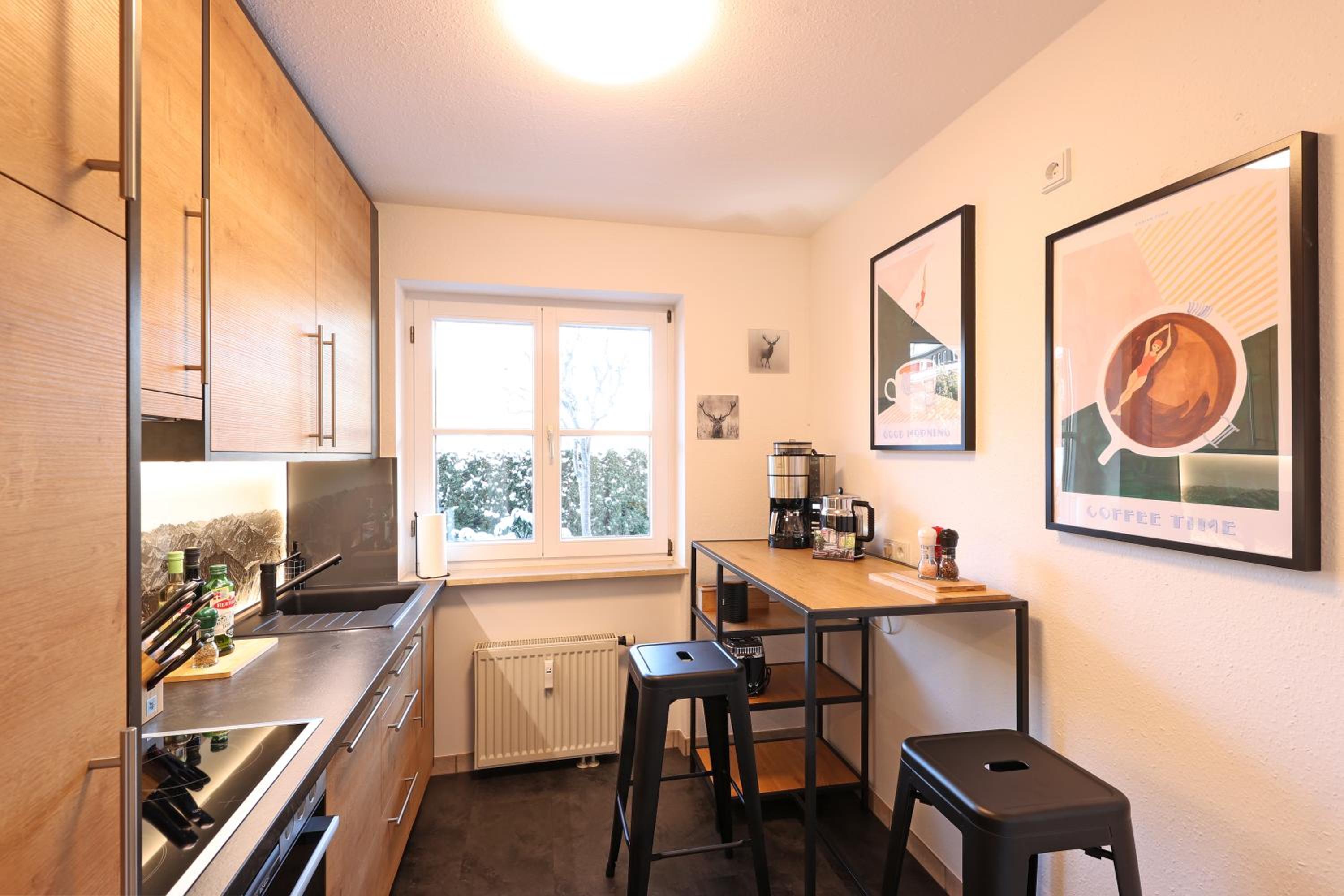 Ruhige Chalet-Style Suite am Kurpark neben der Therme