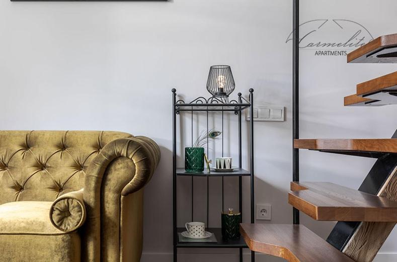Vaulted Carmelite apartment view 4
