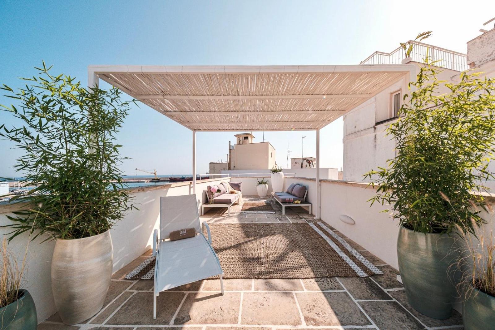 Casa Maristé en Monopoli — roof