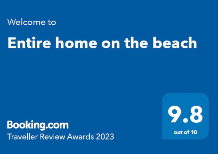 Entire home on the beach