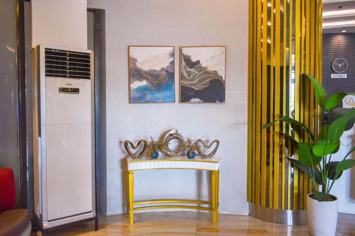 hotel reception
