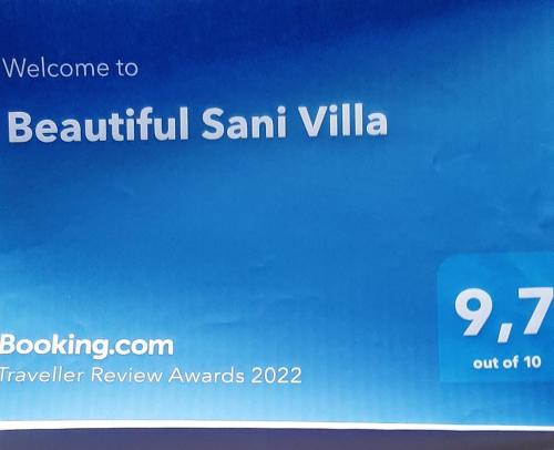Beautiful Sani Villa view 4
