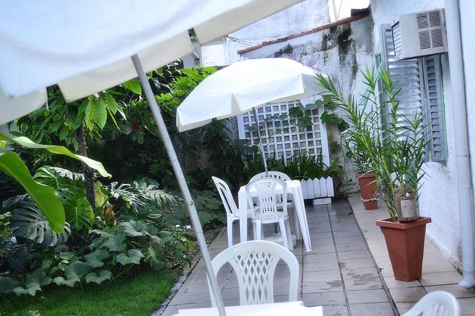 outdoor BBQ area