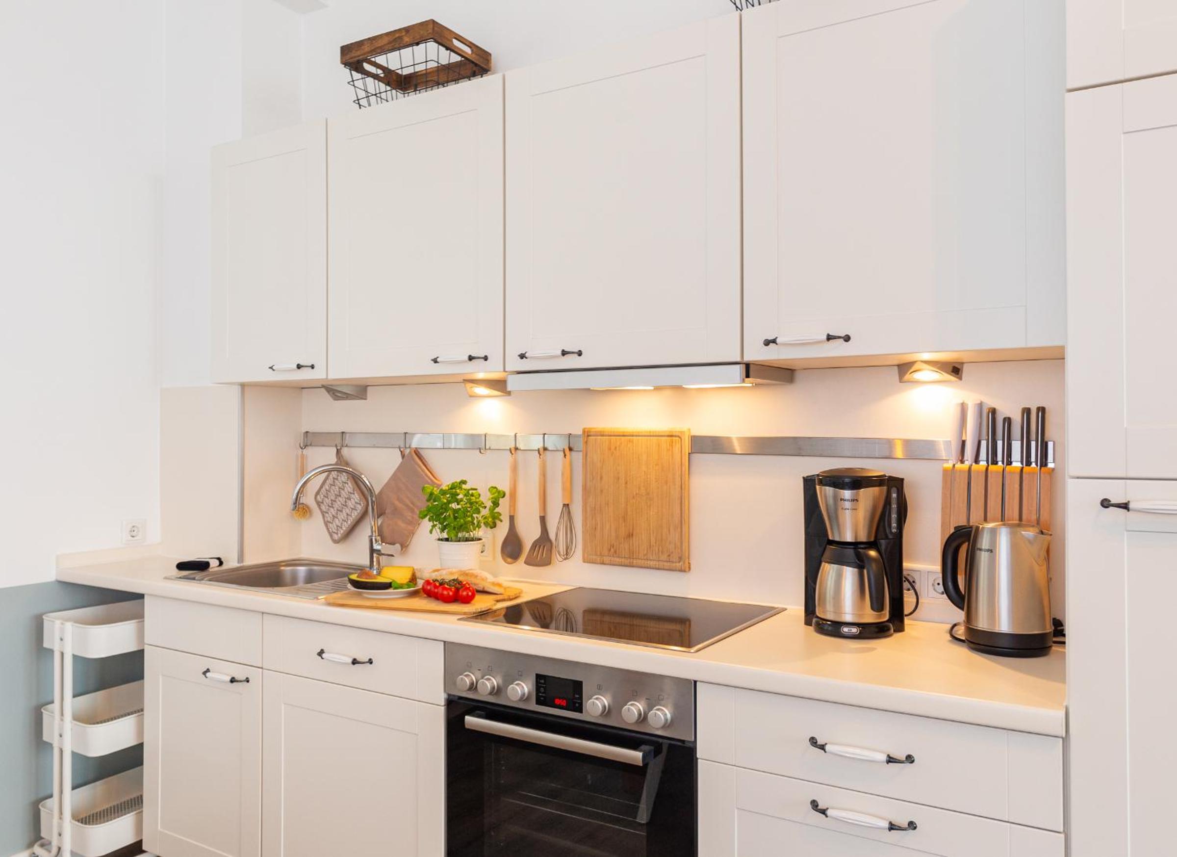 Amrumer Strandhaven en Wittdün — kitchen
