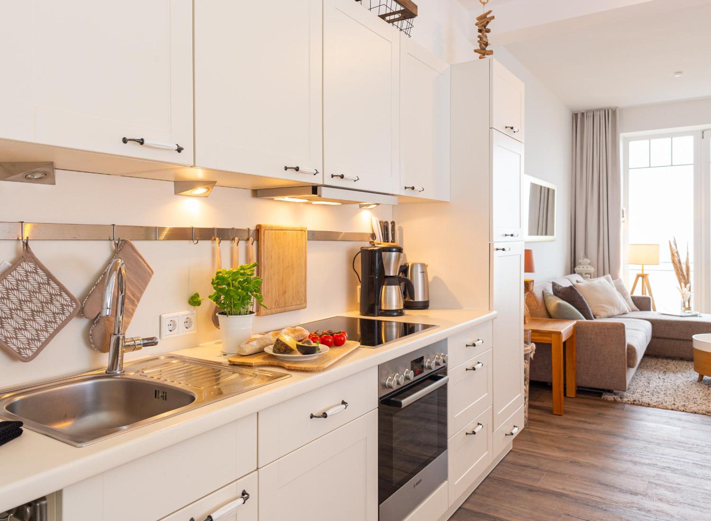Amrumer Strandhaven en Wittdün — kitchen