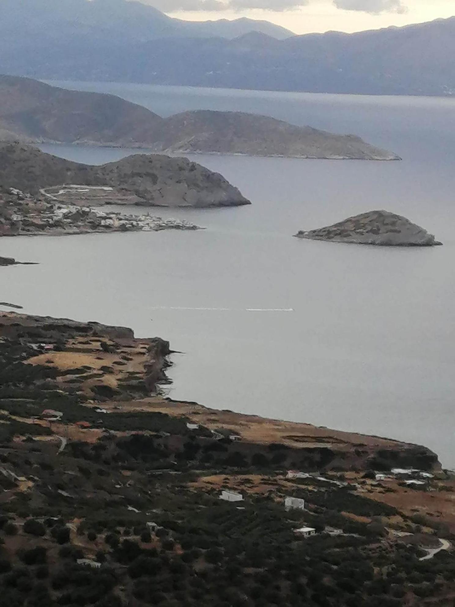 on the sea Despoina apartment at Mochlos Creta view 2