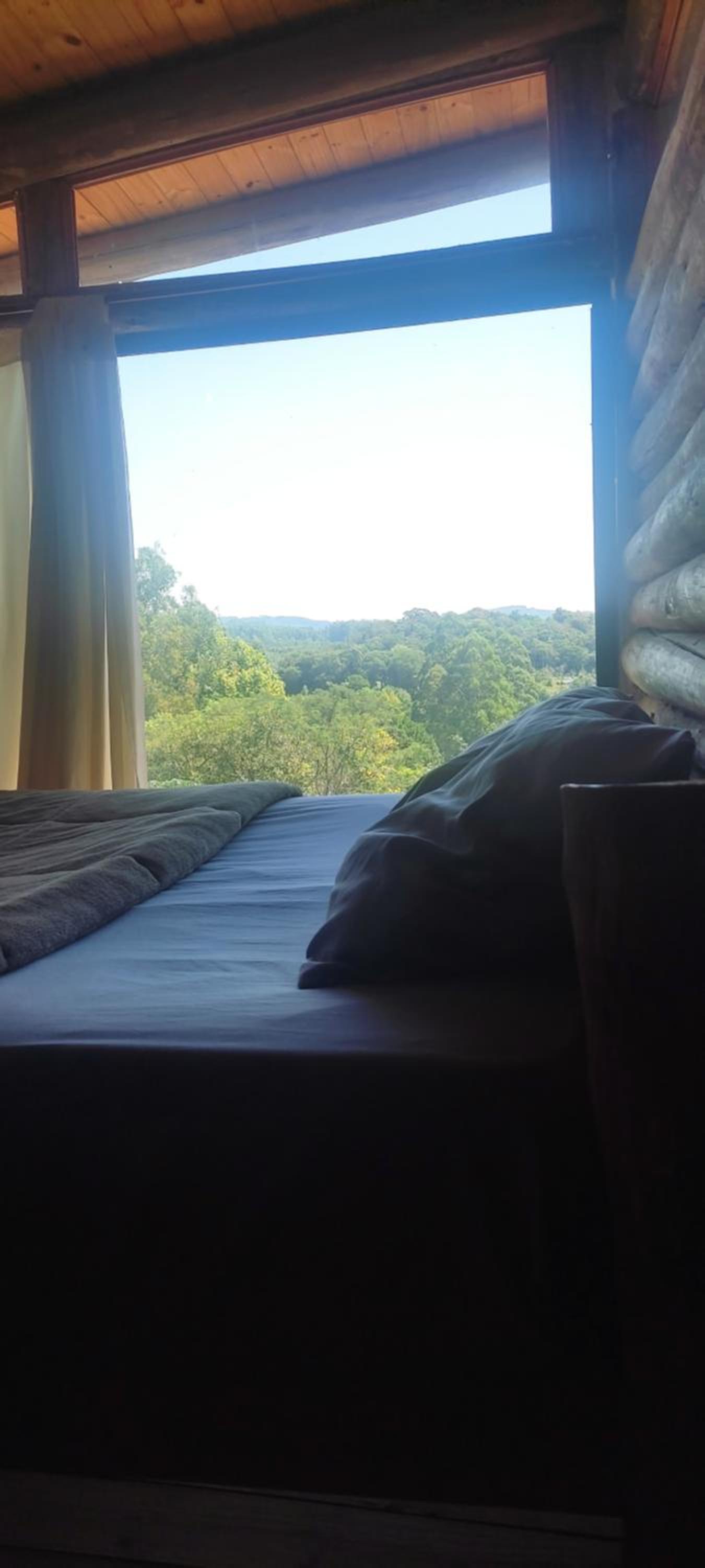 Cabana rustica logcabin com banheira aquecida view 3