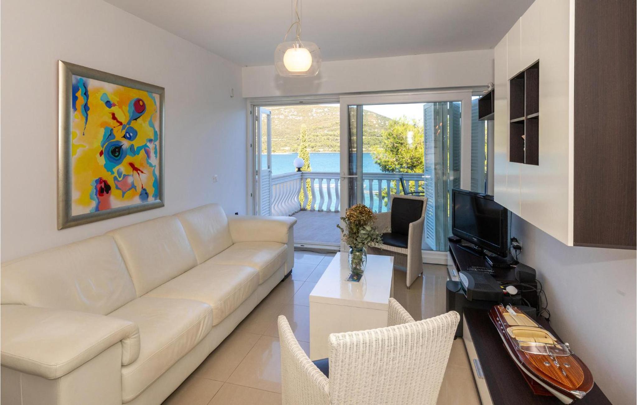Nice Home In Ston With Sauna