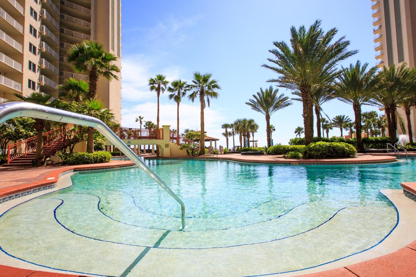 Shores of Panama 1211- Sleeps 6, Gulf View, Reserved Parking! Free Fun! condo view 5