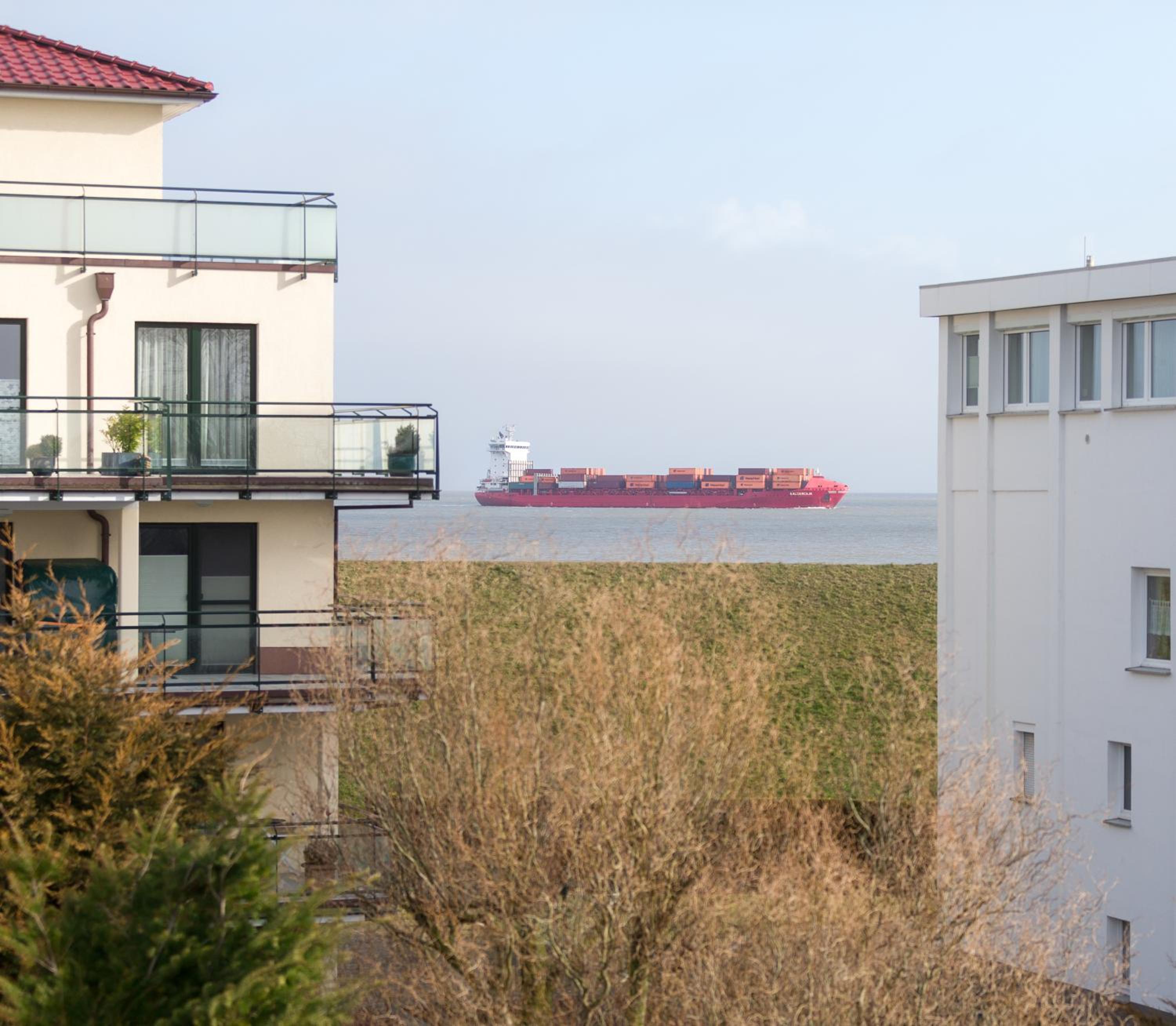 Ferienwohnung mit Meerblick Grimmershörnbucht view 2