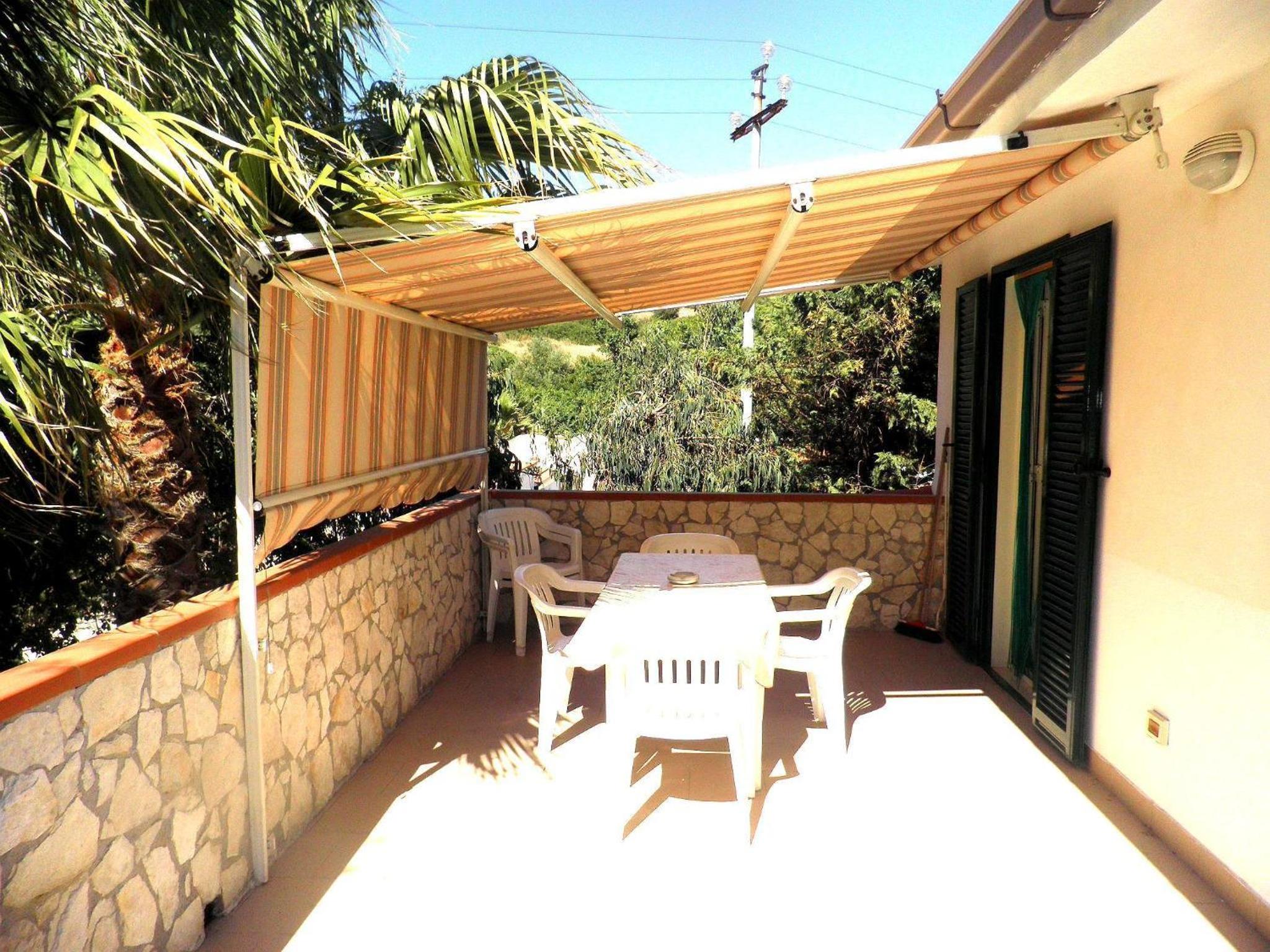 outdoor BBQ area