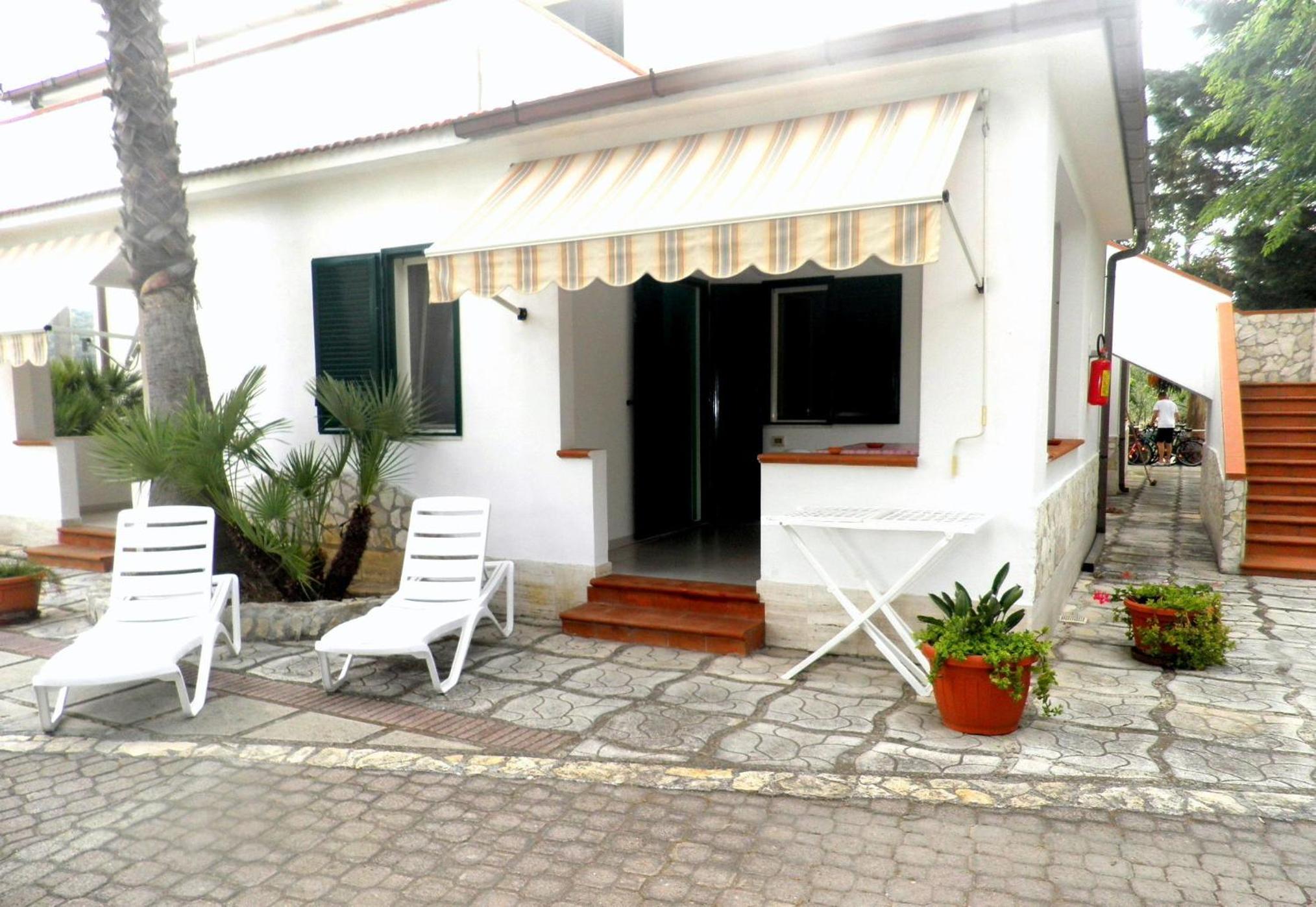 outdoor BBQ area