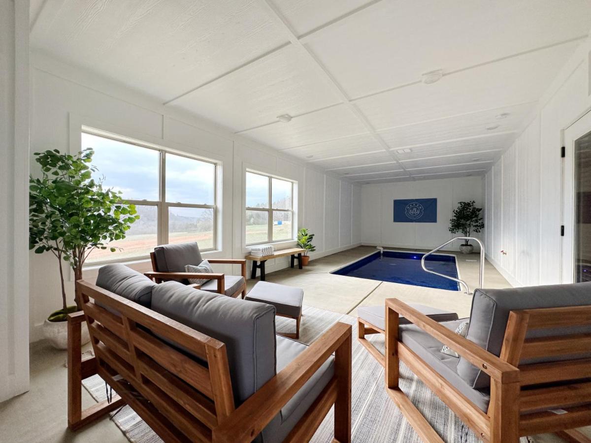 Modern Cabin w Indoor Pool MTN View Game Room view 5