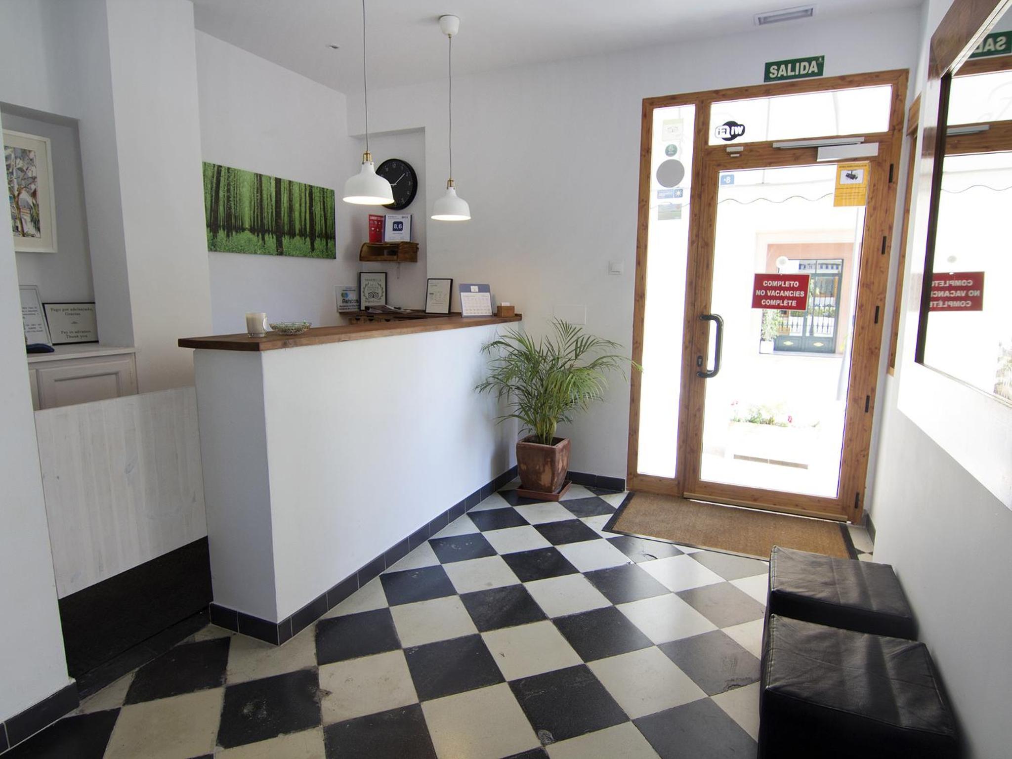 hotel reception