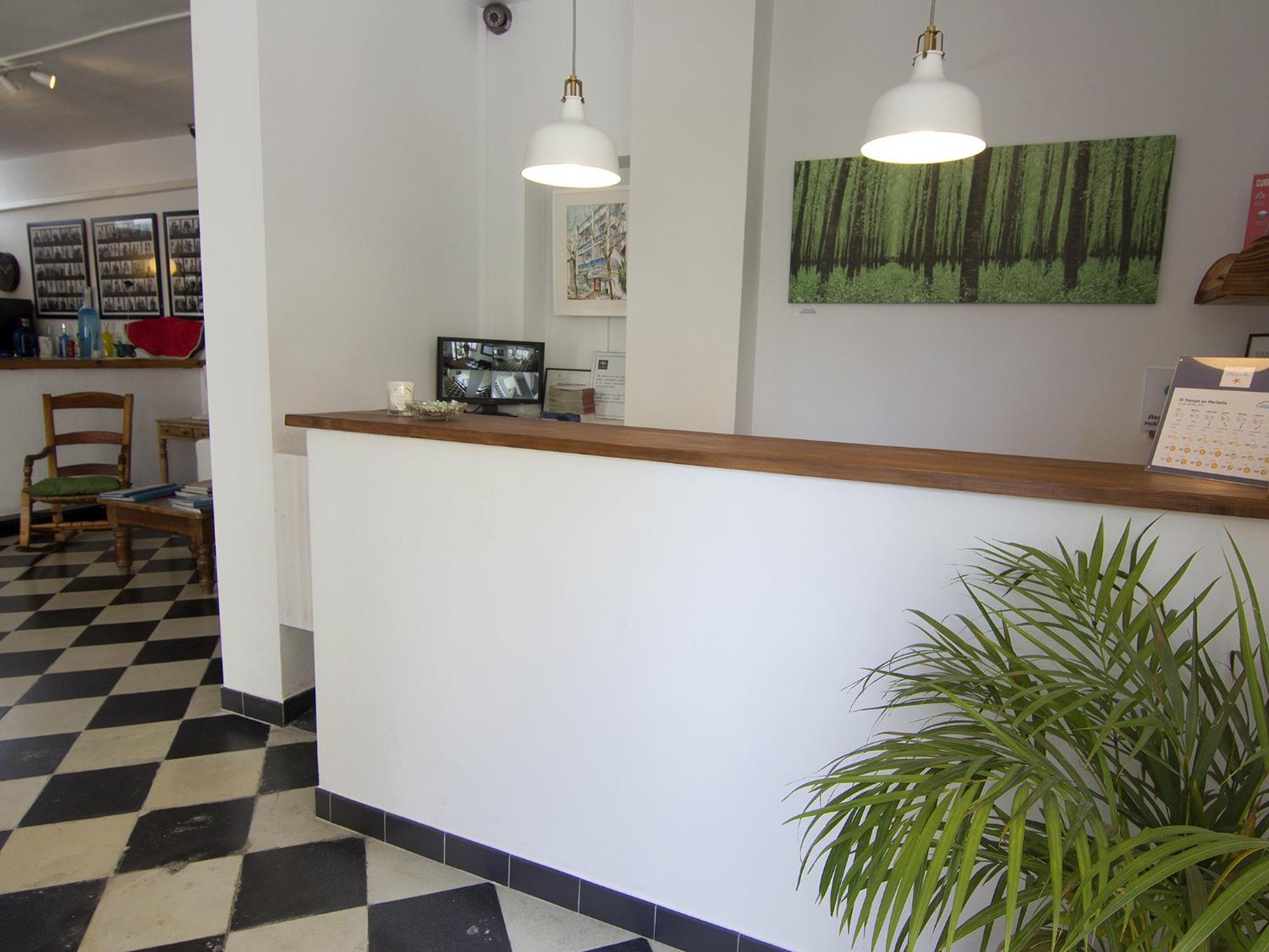 hotel reception