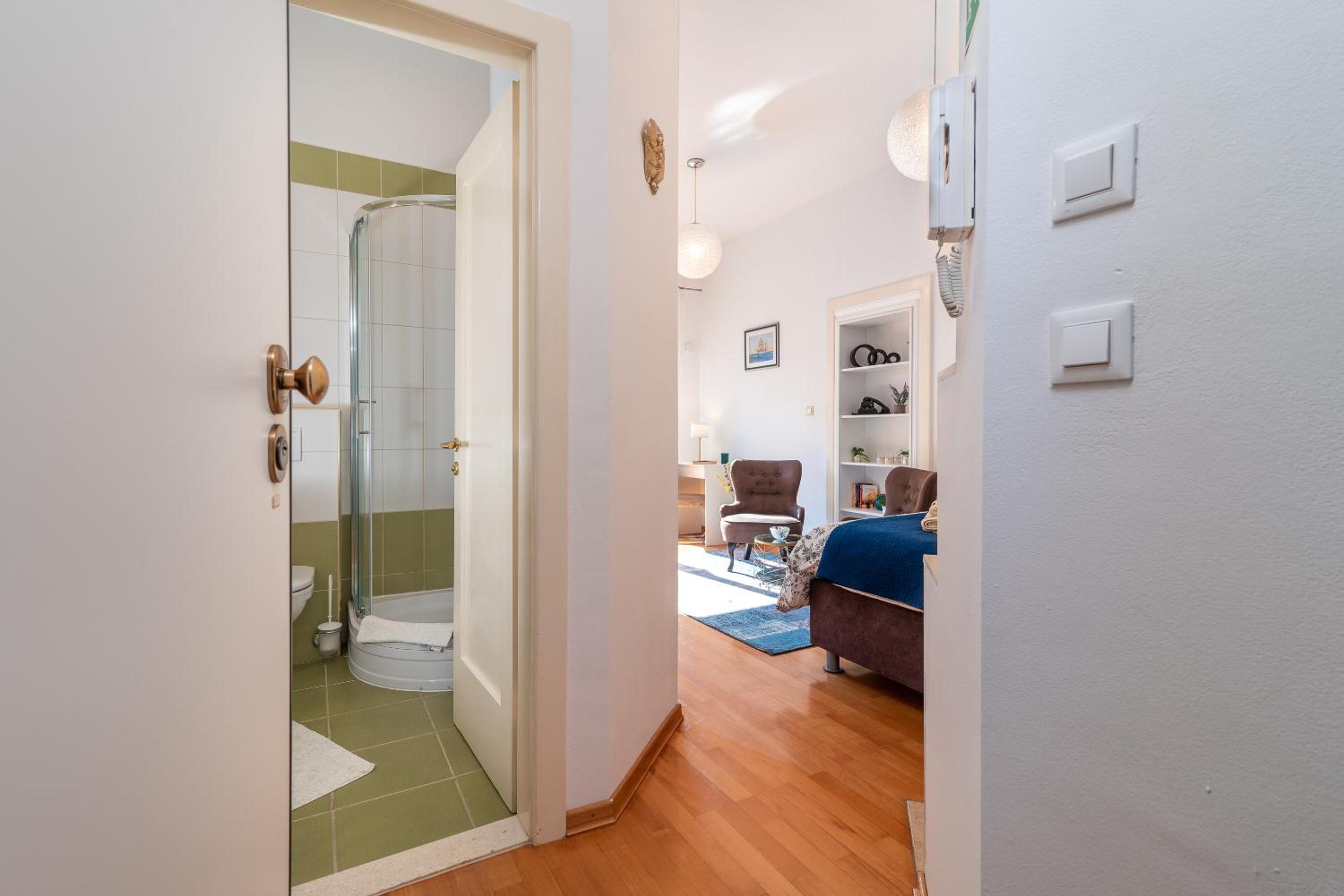 Studio at Bacvice Beach en Split — hotel room