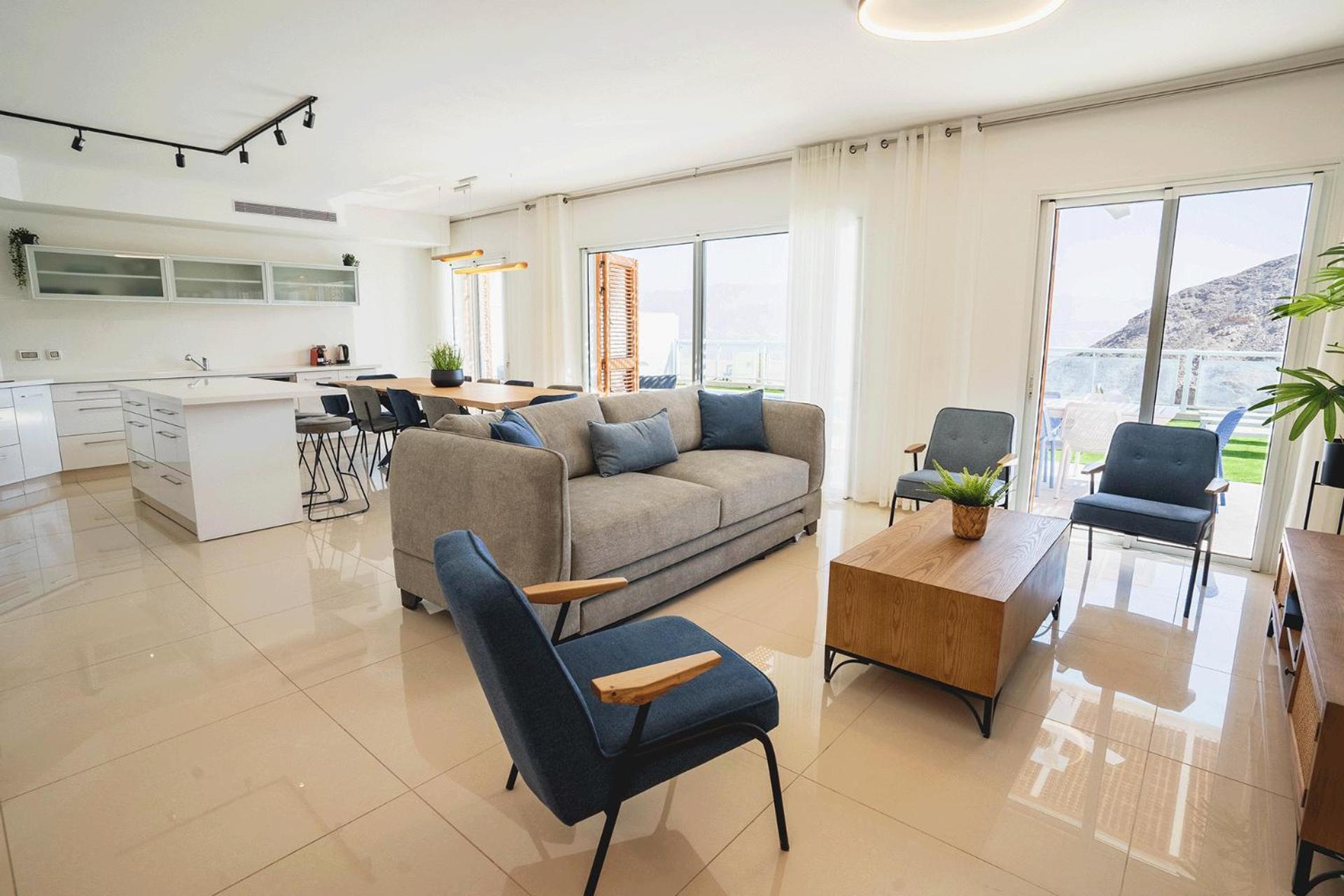 YalaRent Suff mountains- Garden apartment with private pool view 3