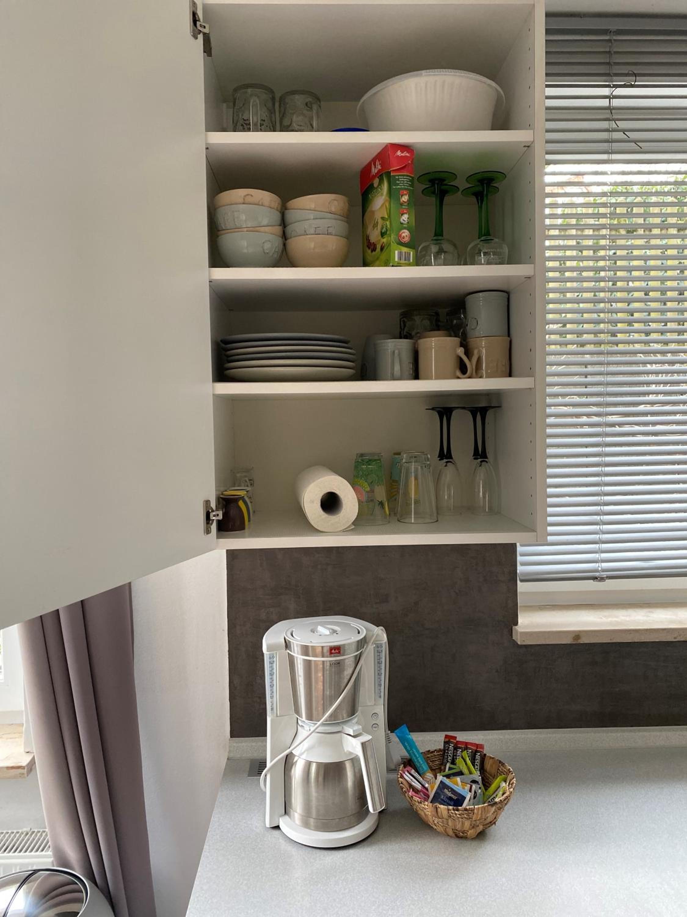 Modern studio apartment with exterior entrance in Nuremberg suburb